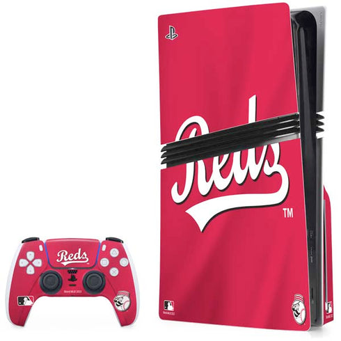 MLB Cincinnati Reds Alternate/Away Jersey PS5 Pro Disk Bundle  Skin